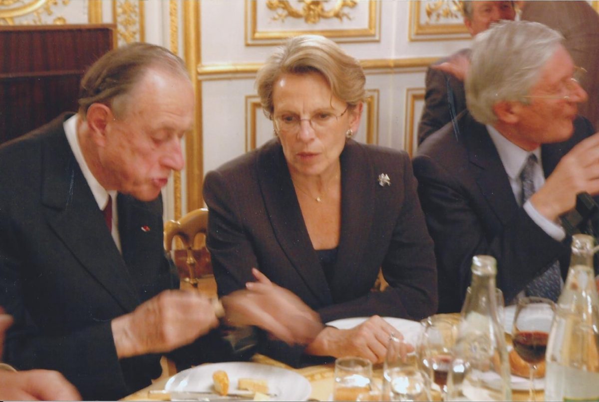 Dîner-débat Mme Michèle Alliot-Marie 6 juillet 2004
