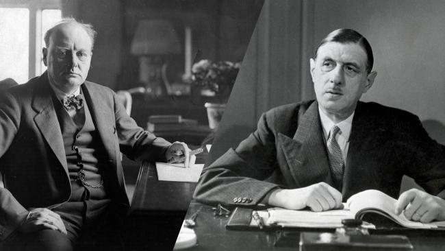 « DE GAULLE versus CHURCHILL, mémoires de guerre, guerre des mémoires »